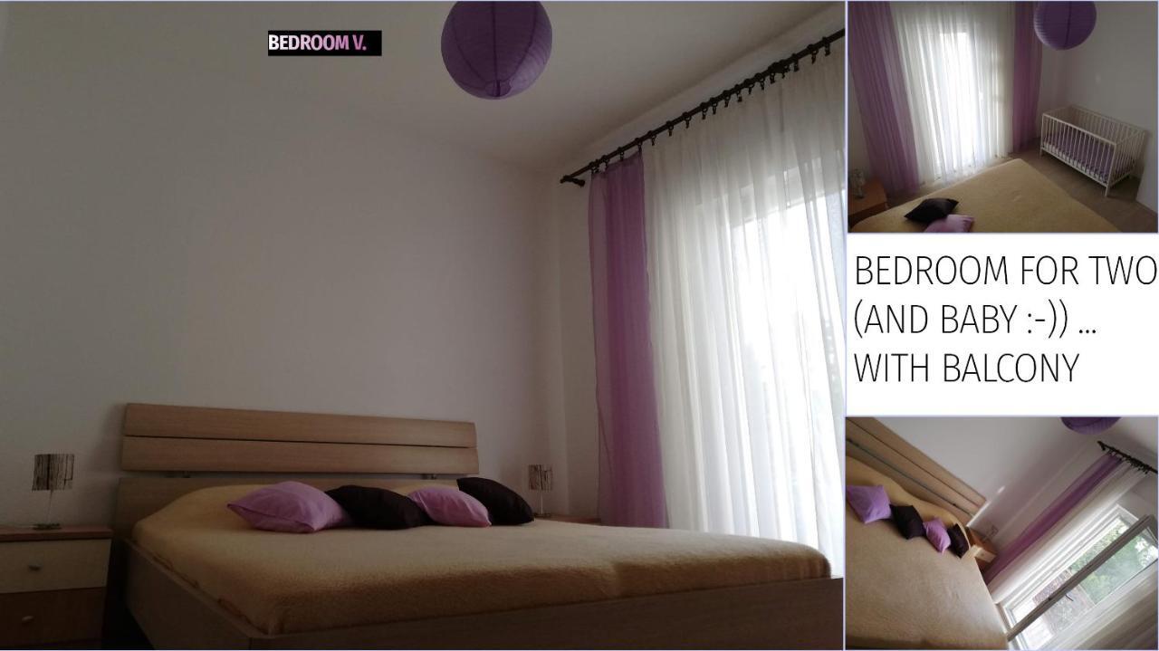 Spacious Family Apartment With Parking In The Shade And Barbecue House Šibenik Eksteriør billede