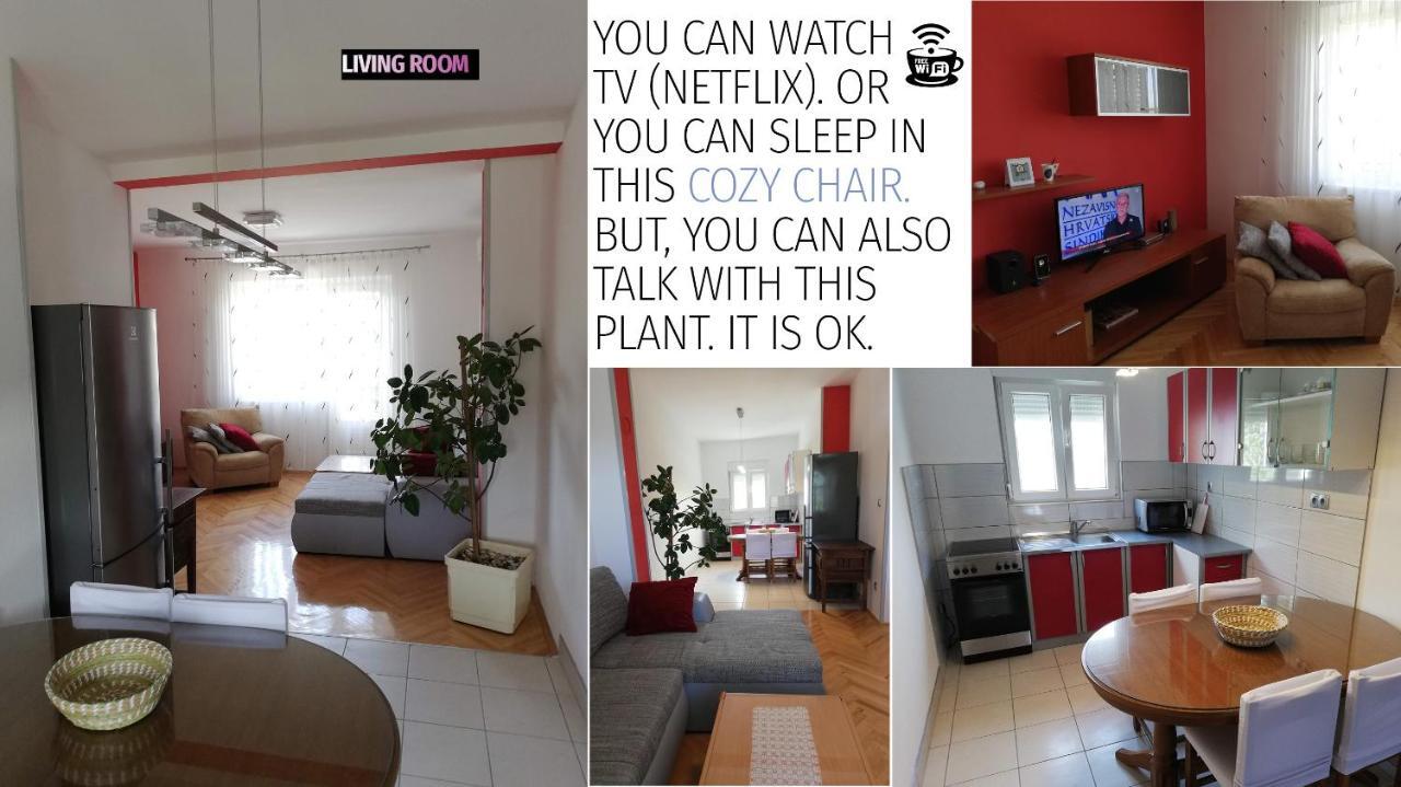 Spacious Family Apartment With Parking In The Shade And Barbecue House Šibenik Eksteriør billede
