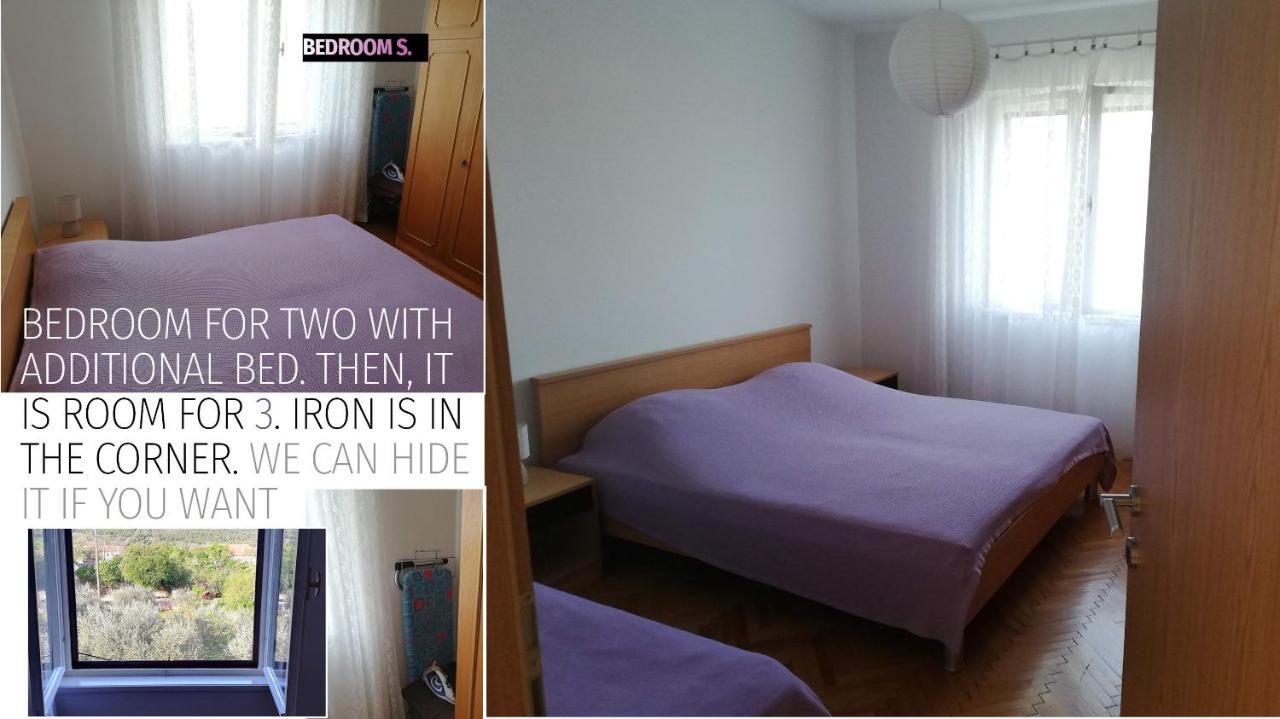 Spacious Family Apartment With Parking In The Shade And Barbecue House Šibenik Eksteriør billede